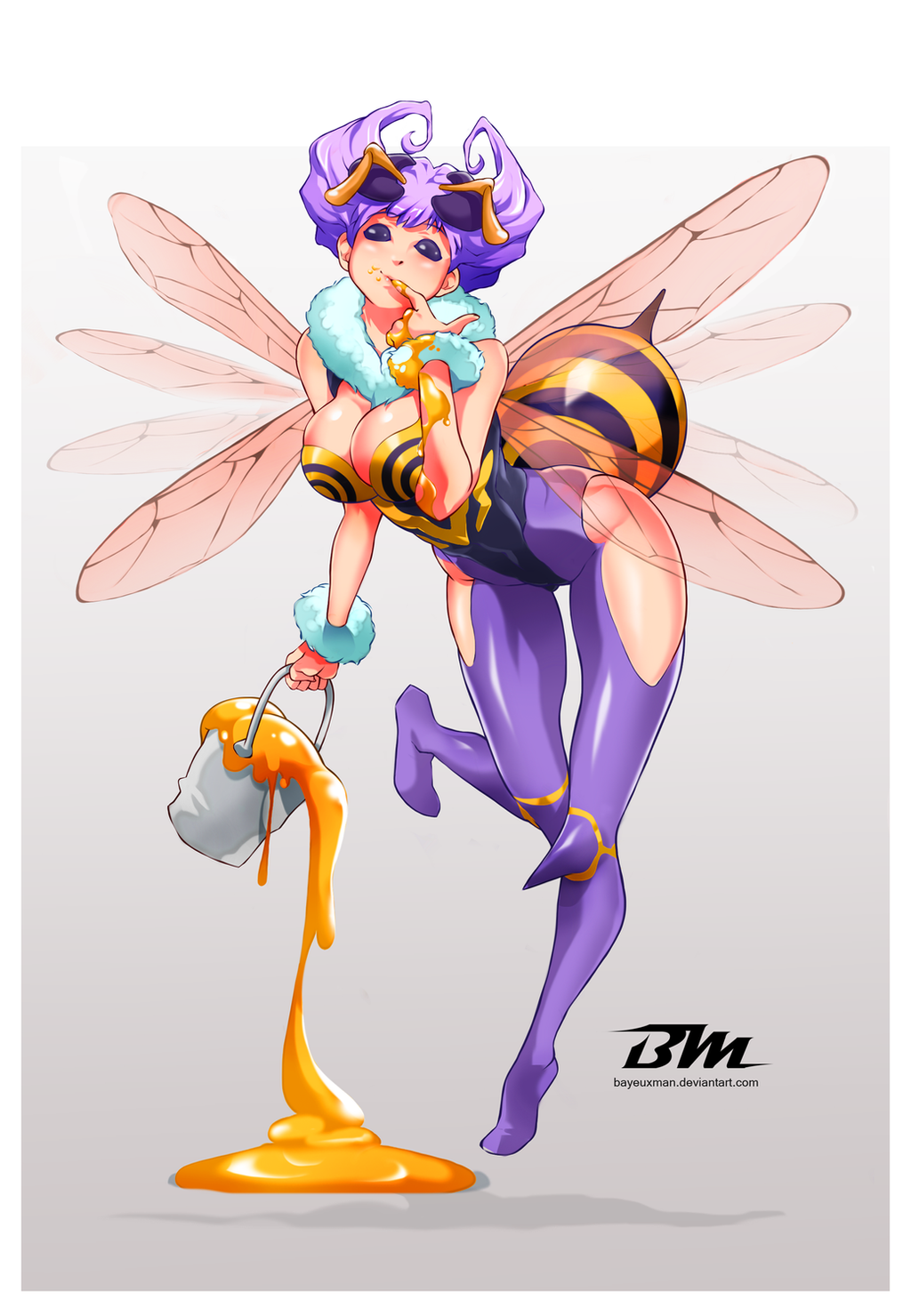q_bee___darkstalkers_by_bayeuxman-dba0olr.png