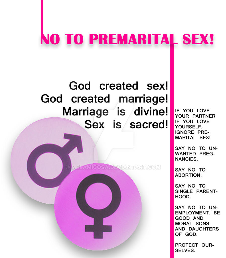 No To Premarital Sex 26