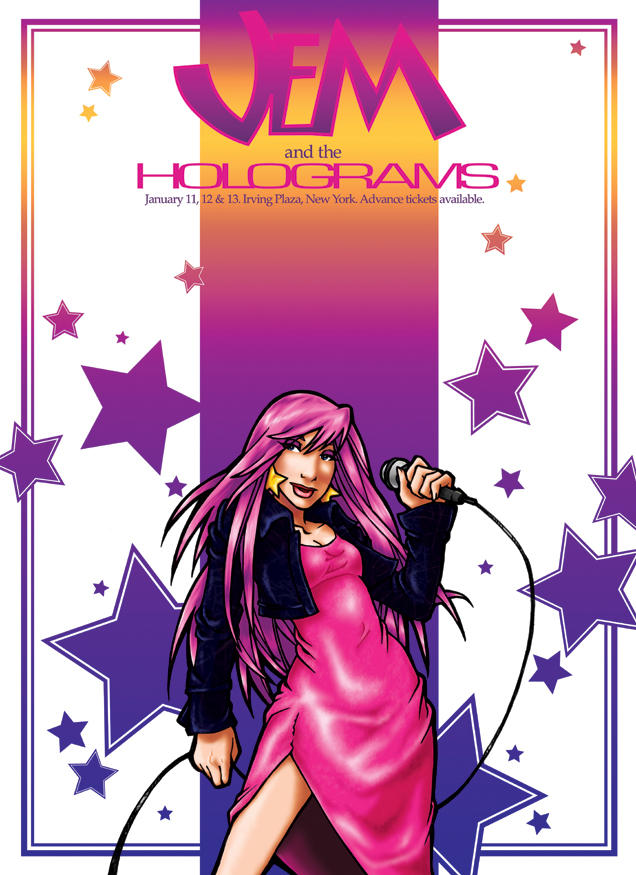 Jem and the Holograms by tachiban18 on DeviantArt