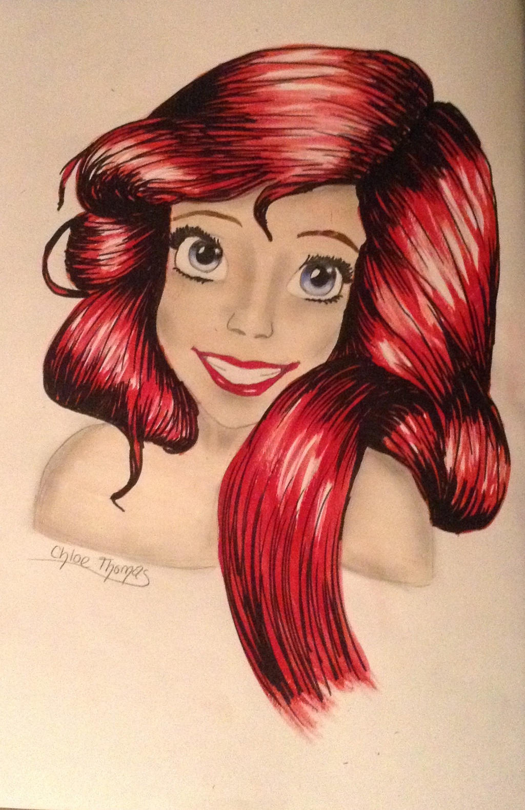 Ariel Disney Fan Art by Realise-RealEyess - ariel_disney_fan_art_by_realise_realeyess-d866c3v