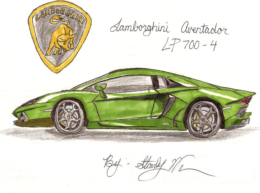 Lamborghini Aventador by swu16 on DeviantArt