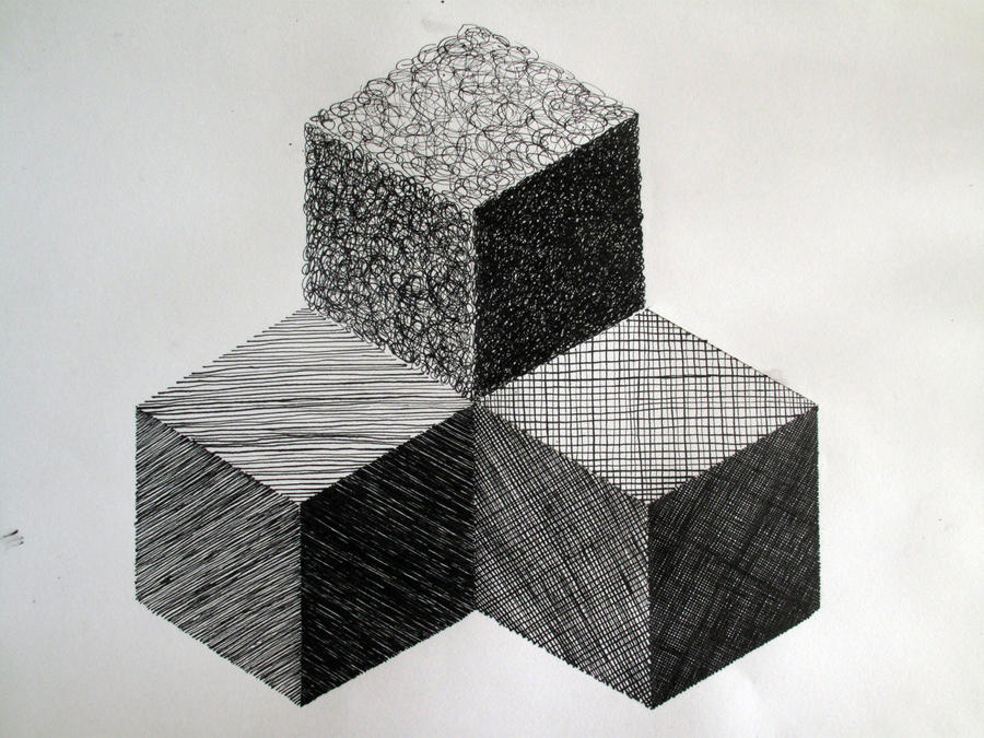 Shaded Cubes by ledanoir on DeviantArt