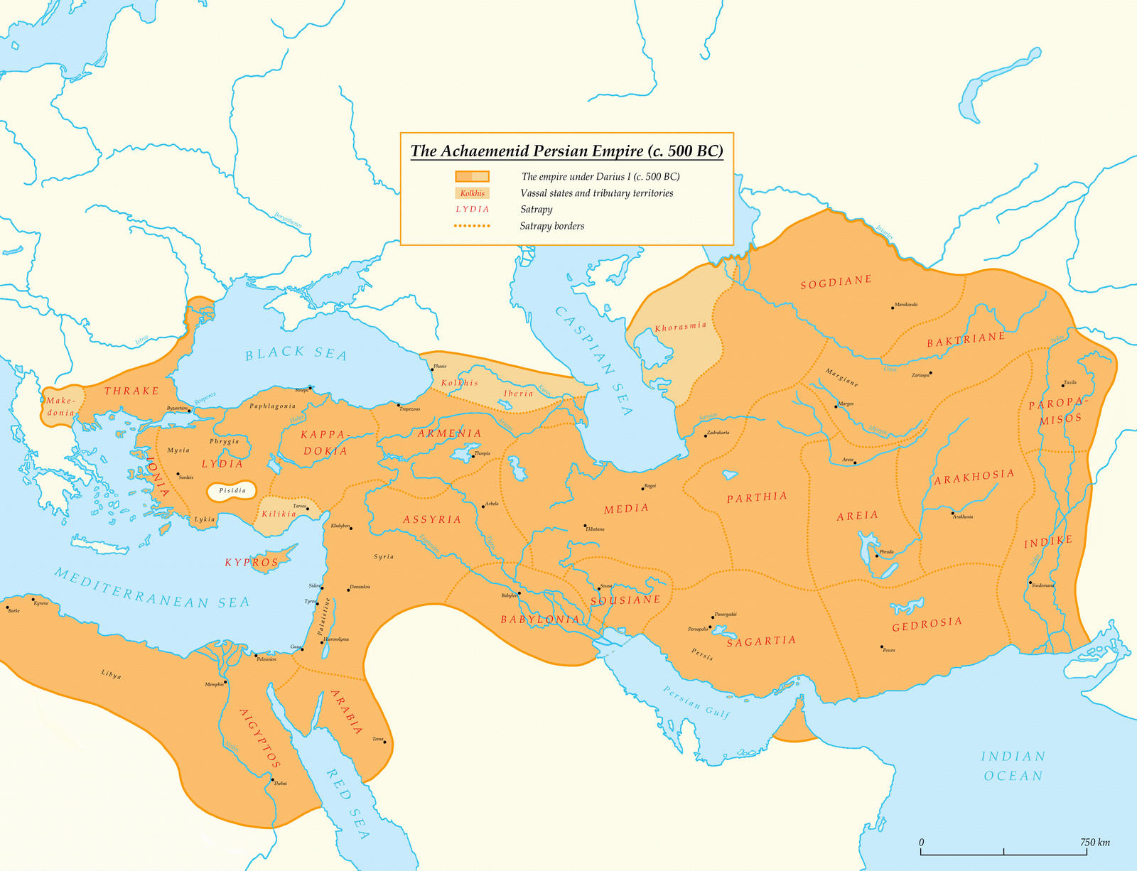 The Achaemenid Persian Empire (c. 500 BC) by Undevicesimus on DeviantArt - The AchaemeniD Persian Empire  C  500 Bc  By UnDevicesimus D597n7w