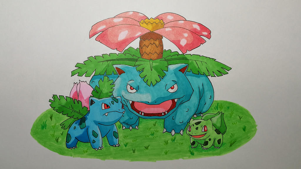 Pokemon drawings from my Youtube Channel