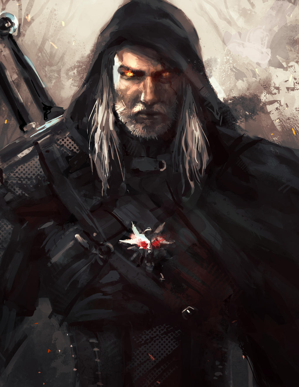 Geralt of Rivia by leopinheiro on DeviantArt